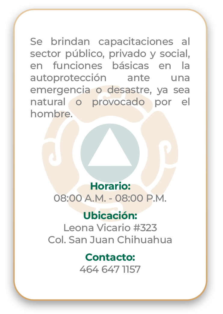Información Capacitación
